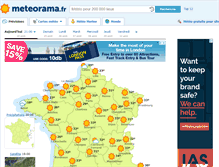 Tablet Screenshot of meteorama.fr